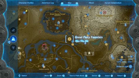 Zelda Tears Of The Kingdom All Great Fairy Locations And How To