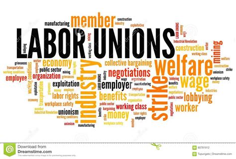 Labor Unions Stock Illustration Illustration Of Tags 80781912