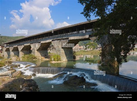 Wanan Bridge Traditional Wood Covered Bridge Chinas Longest Such