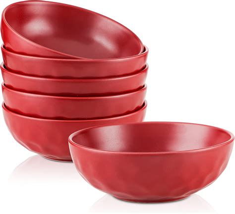 Vicrays Ceramic Pasta Bowls Set 30 Ounce Soup Bowls Large