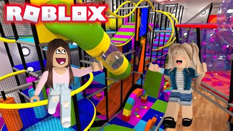 Roblox L Muita DiversÃo Jogando Escape Inflatable Obby Youtube