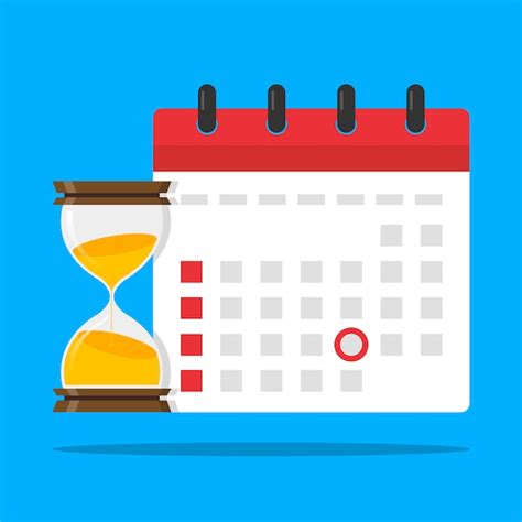 Premium Vector Deadline Date Calendar Event Reminder Illustration