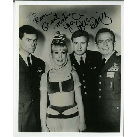 BILL DAILY MAJ HEALY AUTOGRAPHED SIGNED I DREAM OF JEANNIE CAST PHOTO