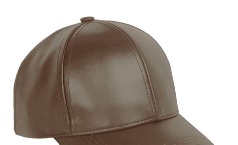 Leather Baseball Cap Fitted Made In Usa