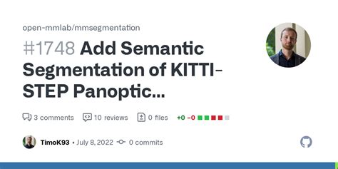 Add Semantic Segmentation Of Kitti Step Panoptic Segmentation Dataset By Timok Pull Request