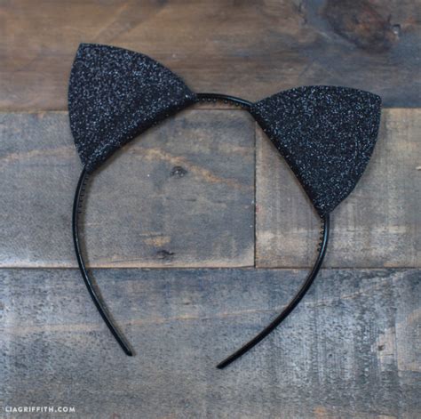 Cute And Crafty Diy Felt Cat Ears For Halloween Lia Griffith