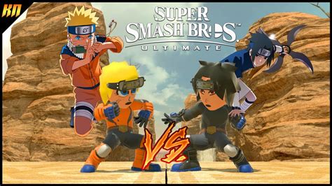 Naruto Vs Sasuke Super Smash Bros Ultimate Youtube