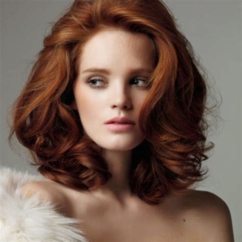 Red hair will help to create an unusual style. Medium Red Hairstyles For Girls - Hair Fashion Online
