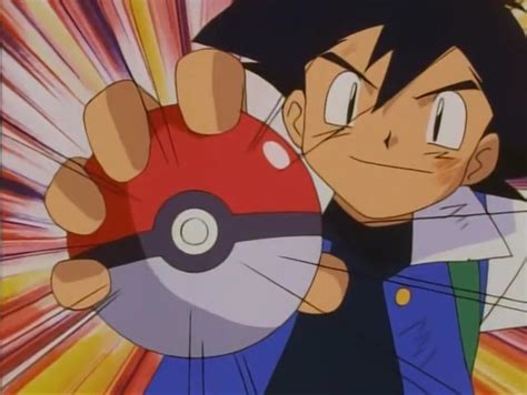 Ash Holding The Poke Ball Containing Primeape By Advanceshipper2021 On