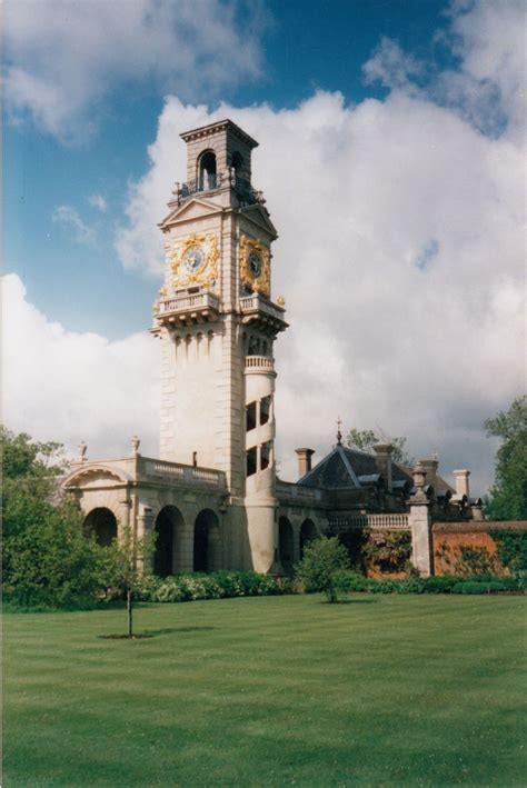 Colour Photograph Of Clock Tower At Cliveden House Beaconsfield