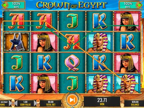 crown of egypt slot review play demo for free
