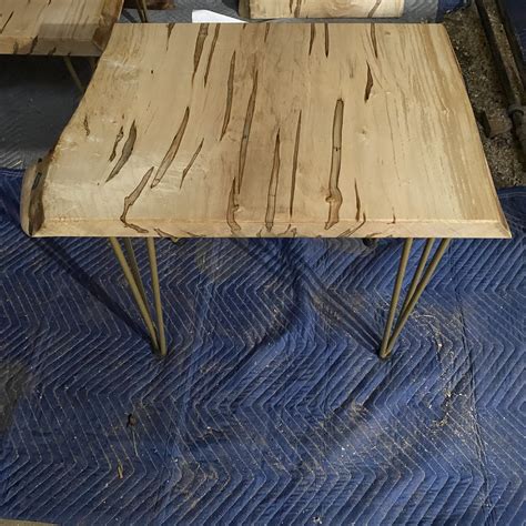 Ambrosia Maple End Table Lancaster Live Edge