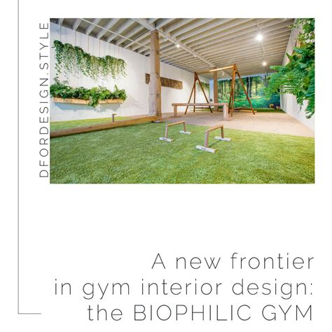 A New Frontier In Gym Interior Design The Biophilic Gym Biophilic