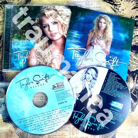 Taylor Swift Debut Limited Edition Lenticular Cover Cd Dvd Album