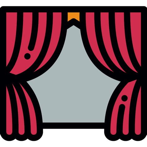 Curtains Theater Vector Svg Icon Svg Repo