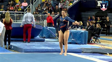 Illinois Womens Gymnastics 2015 Big Ten Championship Highlights 321