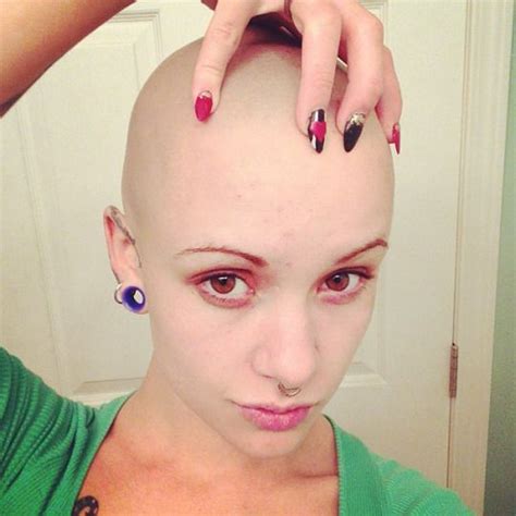 Pin By Ayyyylmaaaoooo On Shaved Head Bald Women Shave My Head
