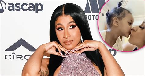 Cardi B S Daughter Kulture Gives Her A Kiss In Sweet New Video Watch
