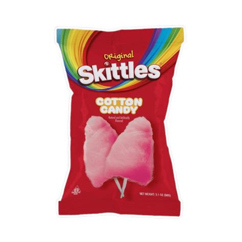 Taste Of Nature Skittles Cotton Candy 12x31oz Pacific Candy Wholesale