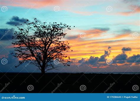 Sunset And Sunrise Is The Beauty Of Nature That Is At The End Of The