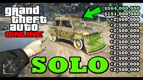 Gta online has a bit of an inflation problem these days. *SOLO* MONEY GLITCH OUT TODAY *$45,000,000* IN GTA 5 ONLINE (SOLO MONEY GLITCH) PS4/XBOX ONE/PC ...