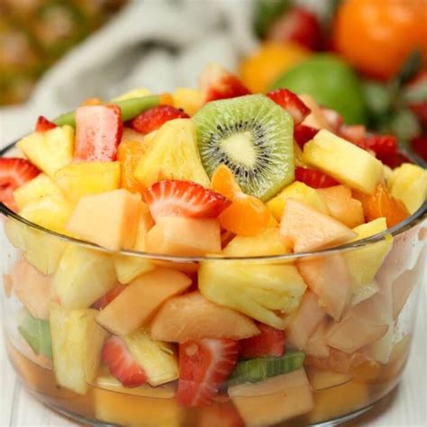 tropical fruit salad recipe the best hawaiian fruit salad video