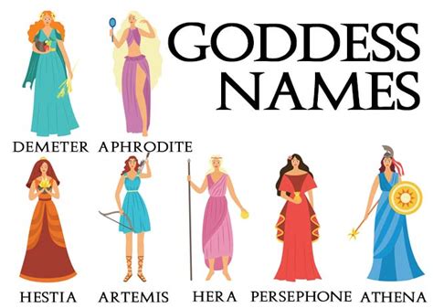 Greek And Roman Goddess Names Ancient Civilizations World