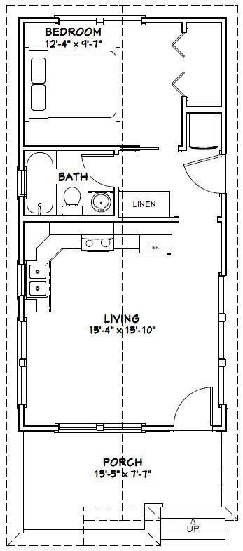 X Tiny House Sq Ft PDF Floor Plan Model W Tyni House Tiny House Cabin Eco
