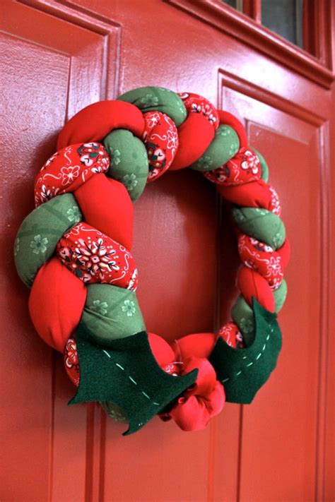 1000 Images About Fabric Tie Or Braided Wreaths On