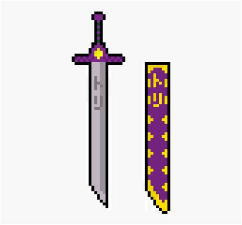 Katana Sword Pixel Art Hd Png Download Kindpng