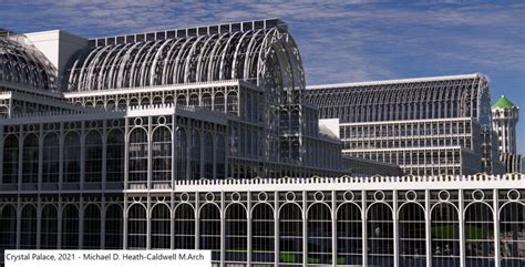 Michael Heath Caldwell M Arch The Crystal Palacei Cycled Over To The Site Of The Old Crystal