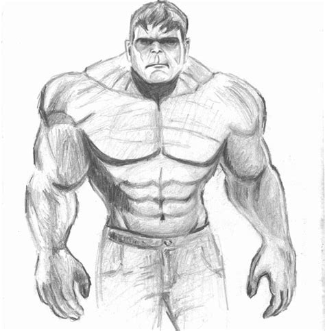 Here are 10 great ways to get started. hulk inspired, black and white, pencil sketch, how to draw ...