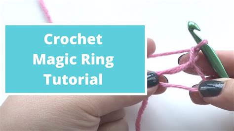 How To Make A Crochet Magic Ringcircle Youtube