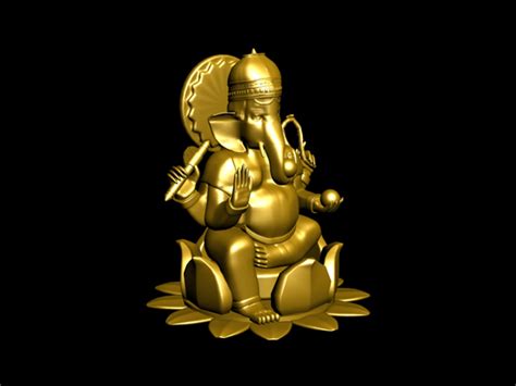 Free Ganesh Hindu Ganesha 3d Model