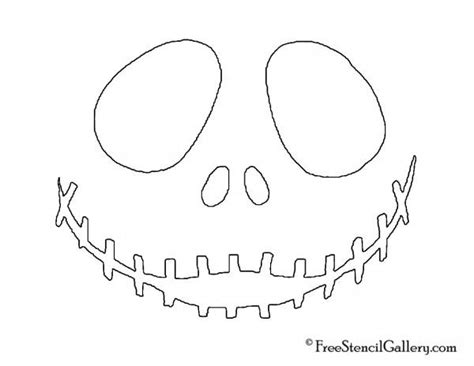 Jack Skellington And Sally Pumpkin Stencils Free Printable Jack