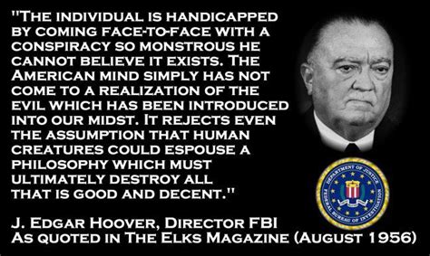 J Edgar Hoover Quotes Quotesgram