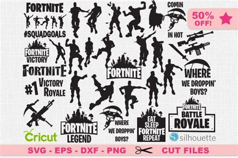 Free SVG Fortnite Svg Bundle 5891 DXF Include