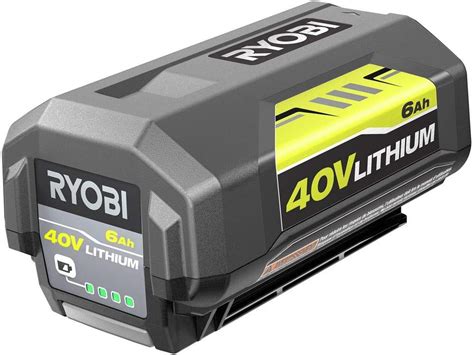 Ryobi 40 Volt Lithium Ion 6 Ah High Capacity Battery Op40601