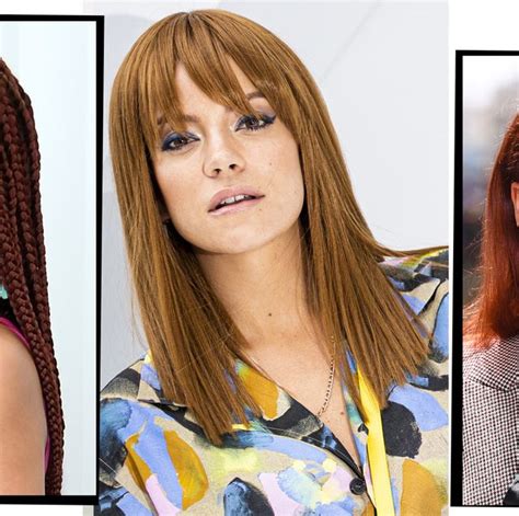 Red Hair Colour Ideas 27 Celebrity Redheads To Inspire Your Next Trip To The Salon