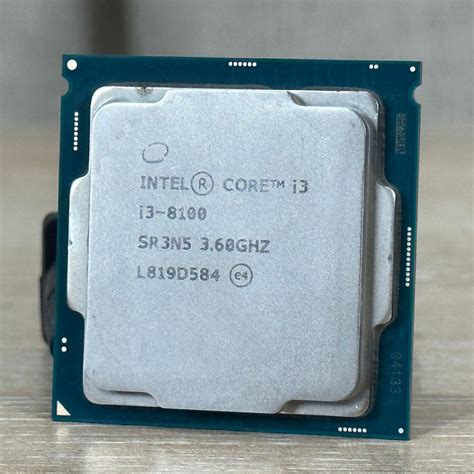 ซีพียูcpu Intel Core I3 8000 Series I3 8100 I3 8300 I3 6098p