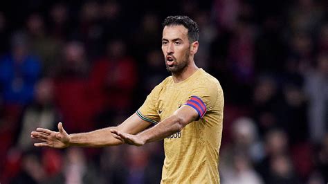 Sergio Busquets Set To End Nearly Two Decades At Barcelona At The End