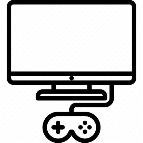 Cybersport, game, gamepad, gamer, gaming, television, tv icon