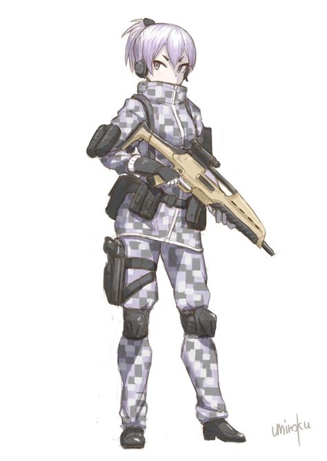 Sooohl Anime Warrior Girl Anime Military Anime Warrior