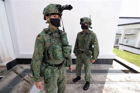 Defense Studies Singapore Army Unveils Enhanced Personal Equipment