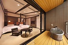 露天風呂付きのお部屋でくつろぐ | 箱根ナビ