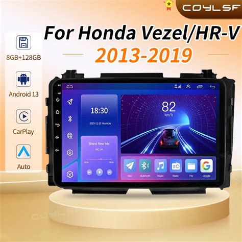 Car Radio Din Android Carplay For Honda Hrv Hr V Vezel