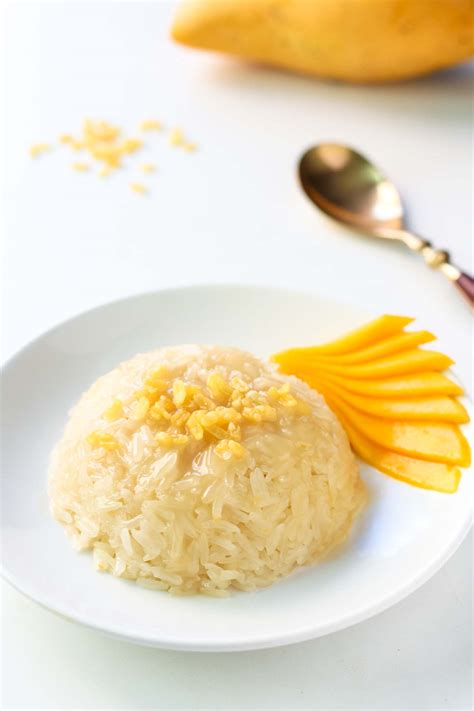 Thai Mango Sticky Rice Dessert Recipe Leelalicious