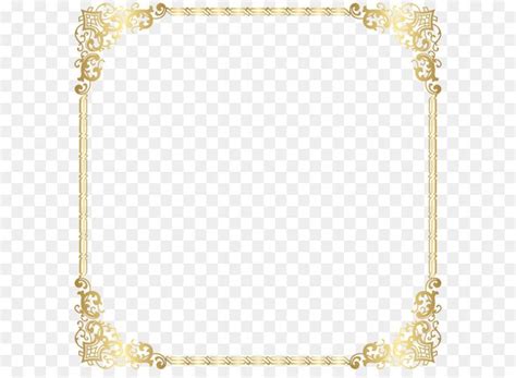 United Kingdom Clip Art Gold Border Frame Transparent Png Clip Art Image