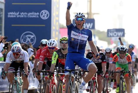 marcel kittel quick step floors règne sur le tour de dubaï