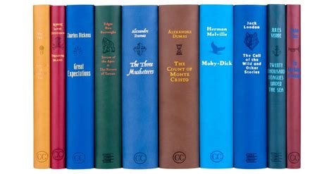 S10 Word Cloud Classics Group B Book Set Classic Books Typography